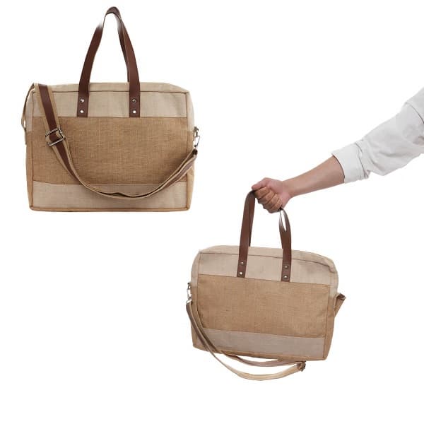 PORTAFOLIO DE YUTE MATI - Artículo Promocional Personalizado