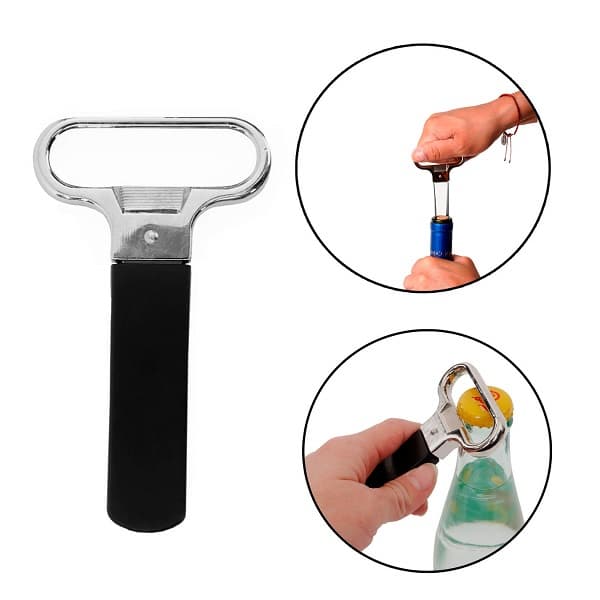 SACACORCHOS Y DESTAPADOR BAGA - Artículo Promocional Personalizado