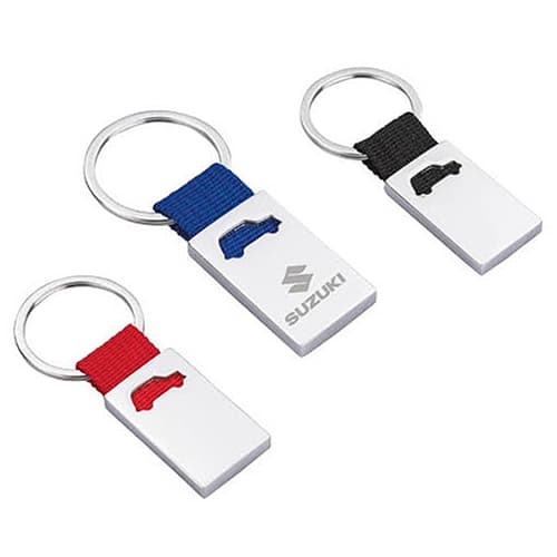 LLAVERO METALICO FORMA AUTO - Artículo Promocional Personalizado