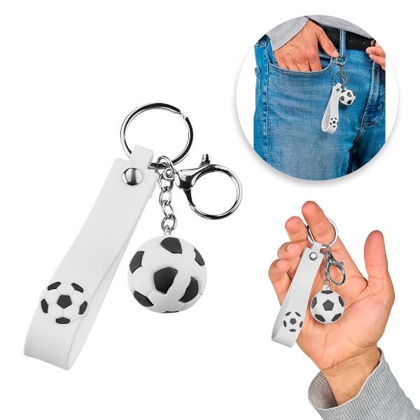 LLAVERO CON PELOTA REGATE - Artículo Promocional Personalizado