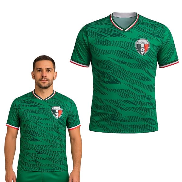 PLAYERA DE POLIESTER TRICOLOR - Artículo Promocional Personalizado