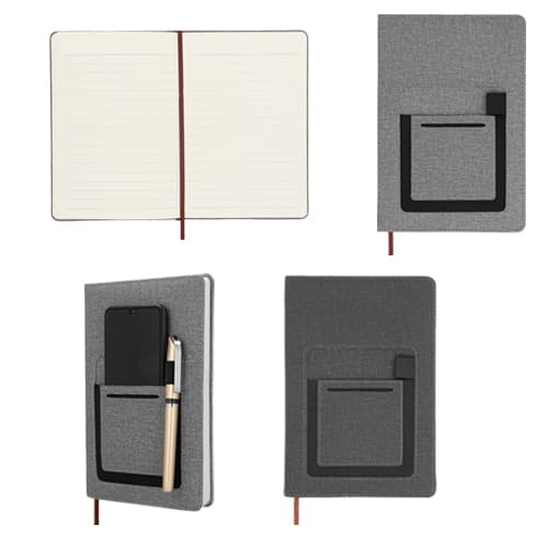 LIBRETA DE POLIURETANO 116 HOJAS - Artículo Promocional Personalizado