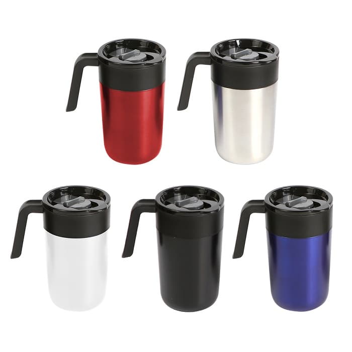 TAZA ACERO INOXIDABLE ATBARA - Artículo Promocional Personalizado